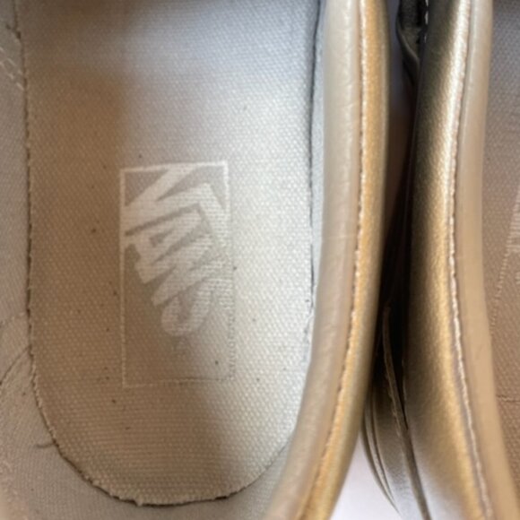 Vans Classic Slip-On in Metallic Silver - Picture 10 of 10